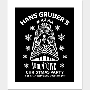 Hans Grubers Jumpin' Jive Christmas Party Posters and Art